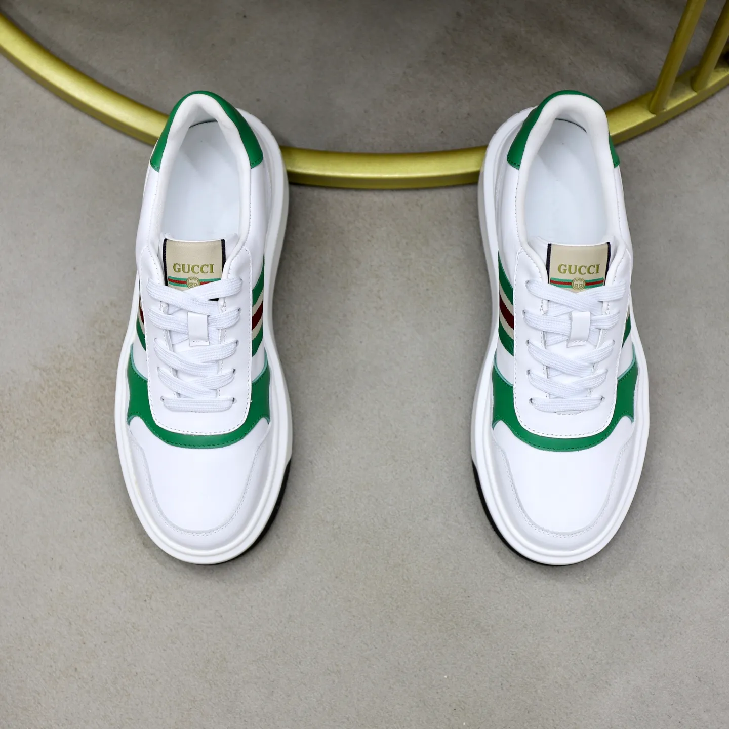 Ex-factory price: 462💰🙅‍♂️🙅‍♂️🙅‍♂️ Brand: GUCCI Standard code: 38-44 (45 customized) Grade: Same as the official website Material: Original cowhide material stitching Comfortable sheepskin lining Lightweight and wear-resistant sports outsole Style category: Men's fashionable casual shoes Running sneakers Distinguished luxury brand elements Top luxury Color: actual picture color